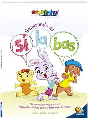 Escolinha Separando as sílabas: Volume único